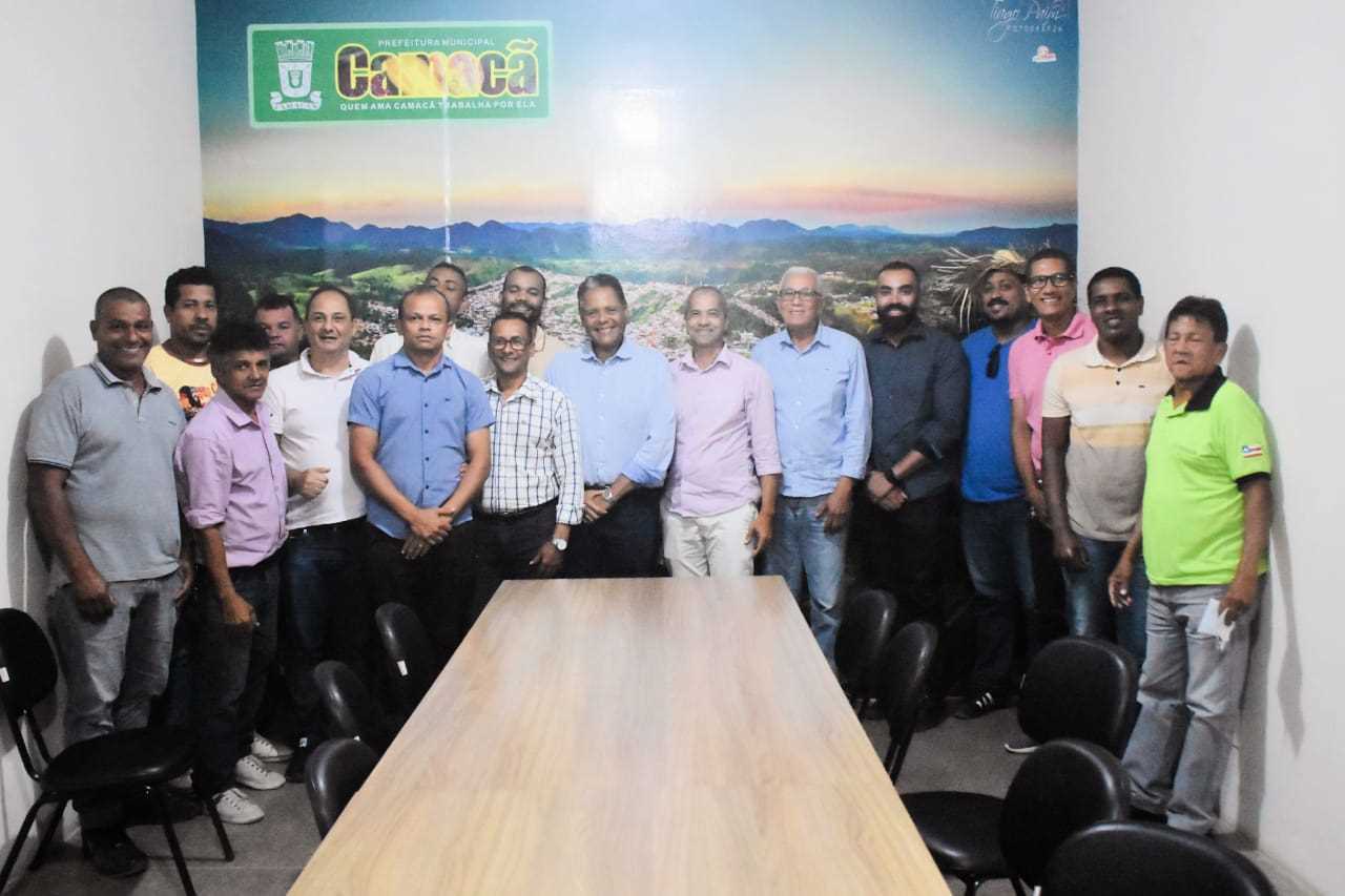 Camacã: Prefeito recebe a visita o deputado federal Antônio Brito e discute demandas para Camacã